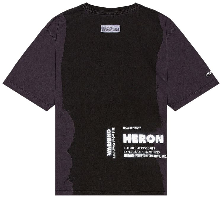 Heron Preston x Caterpillar Power Tee BlackYellow