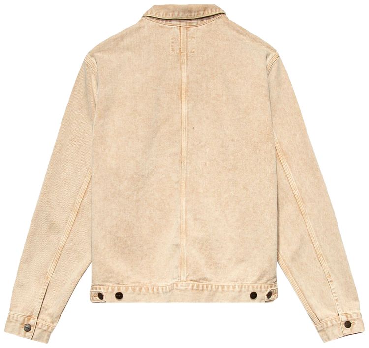 Carhartt WIP Stetson Jacket Dusty H Brown Worn Washed