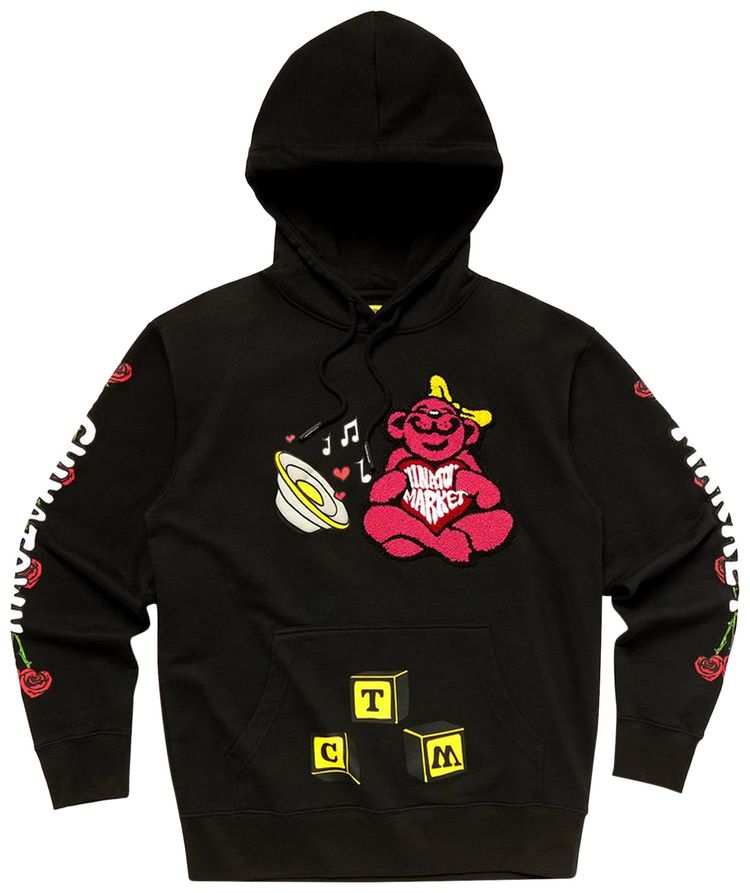 Chinatown Market Be Mine Hoodie Black