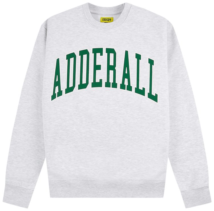 Chinatown Market Midterm Crewneck Grey