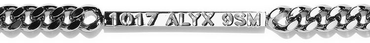 1017 ALYX 9SM Buckle Necklace Silver