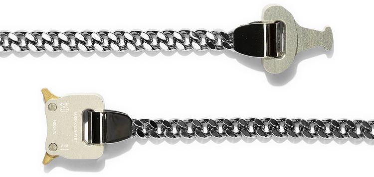 1017 ALYX 9SM Buckle Necklace Silver