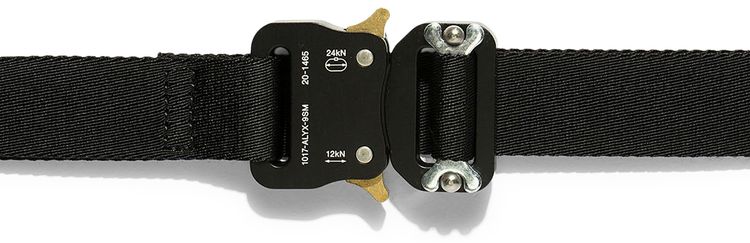 1017 ALYX 9SM Medium Buckle Belt Black