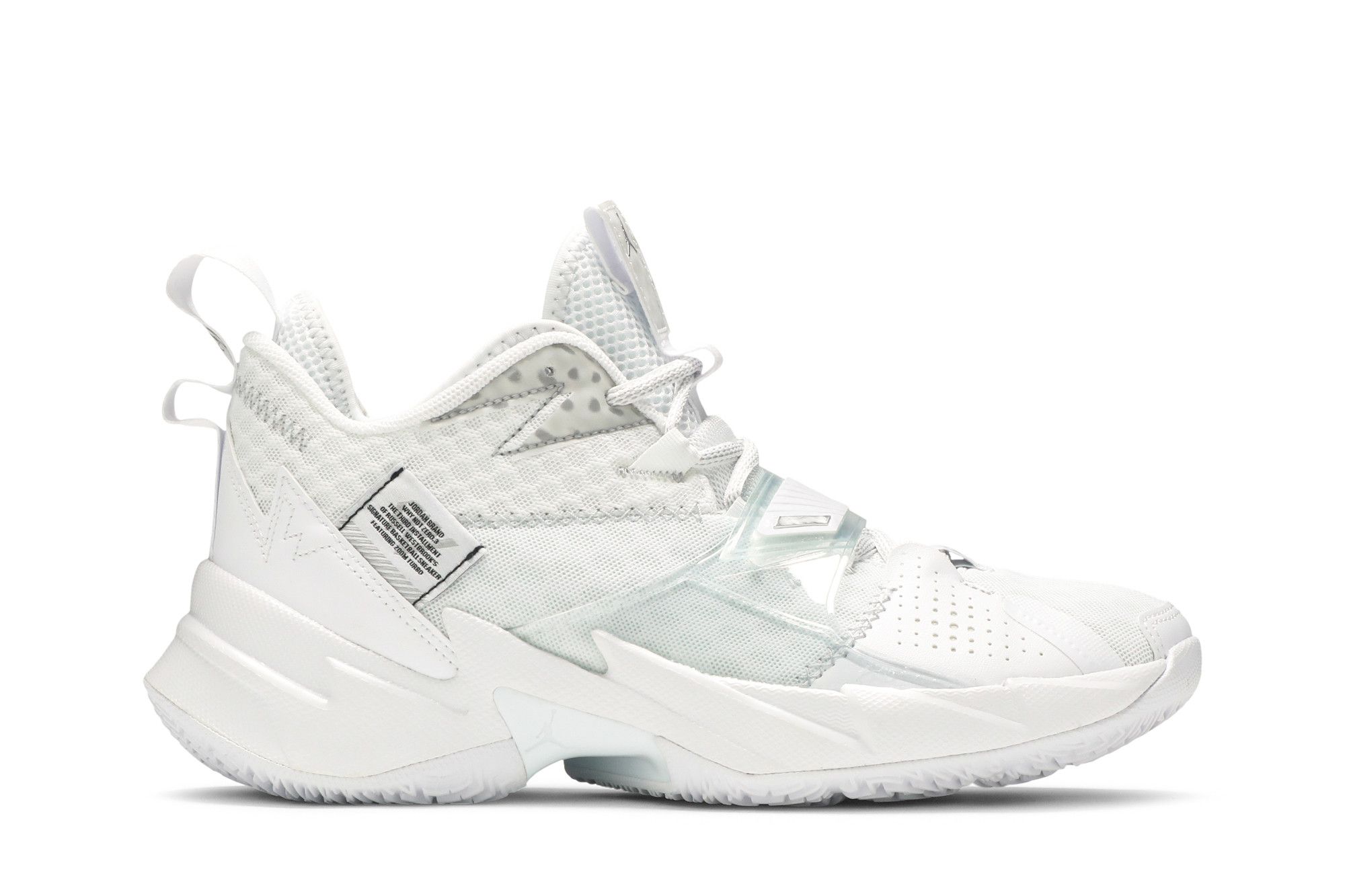 Jordan Why Not Zer0.3 White Metallic