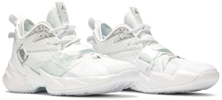 Air Jordan Why Not Zer03 White Metallic