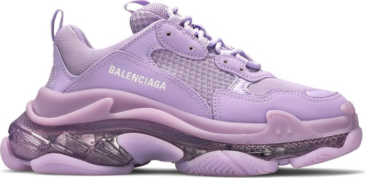 Balenciaga Wmns Triple S Sneaker 'Clear Sole - Light Lilac'