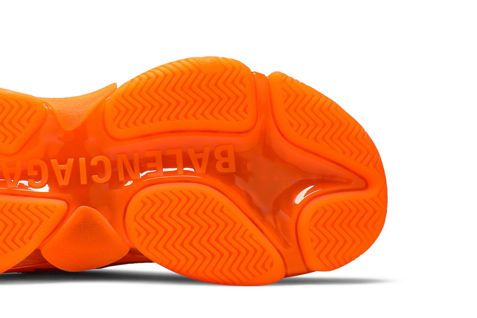 Balenciaga triple s womens orange discount