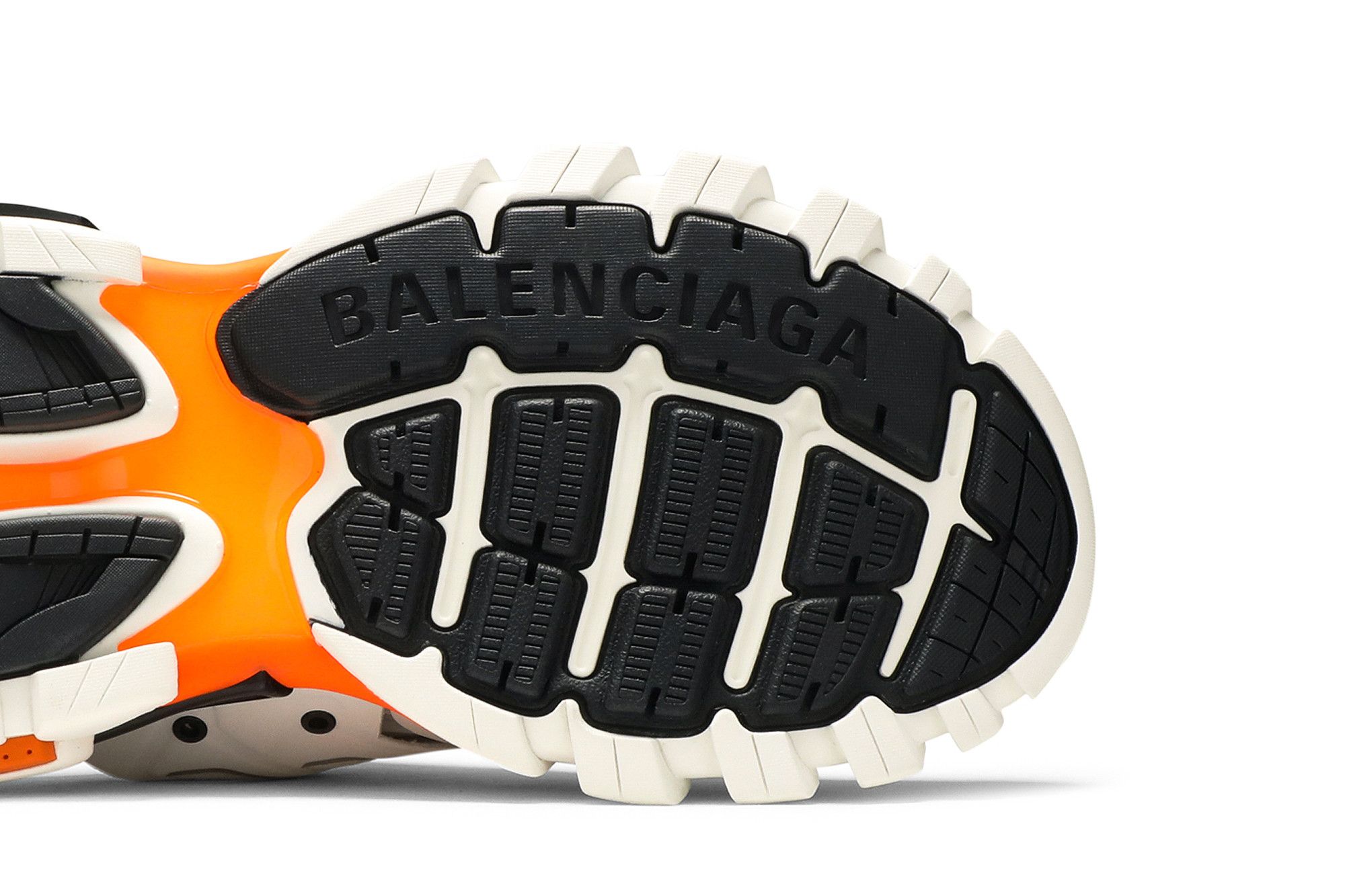 Buy Balenciaga Track Mule 'White Orange' - 653814 W3CP5 9059 | GOAT