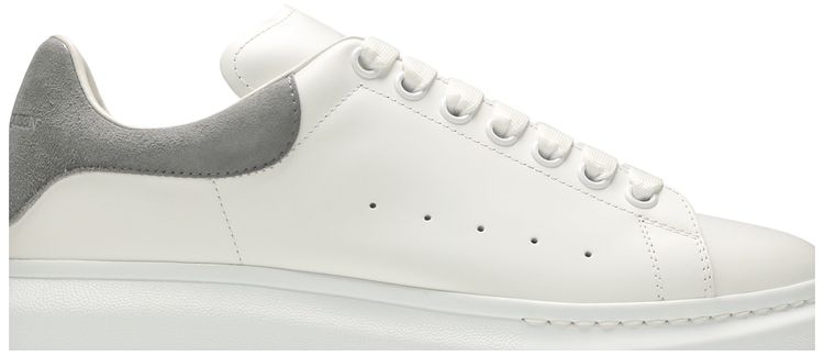 Alexander McQueen Oversized Sneaker White Iron