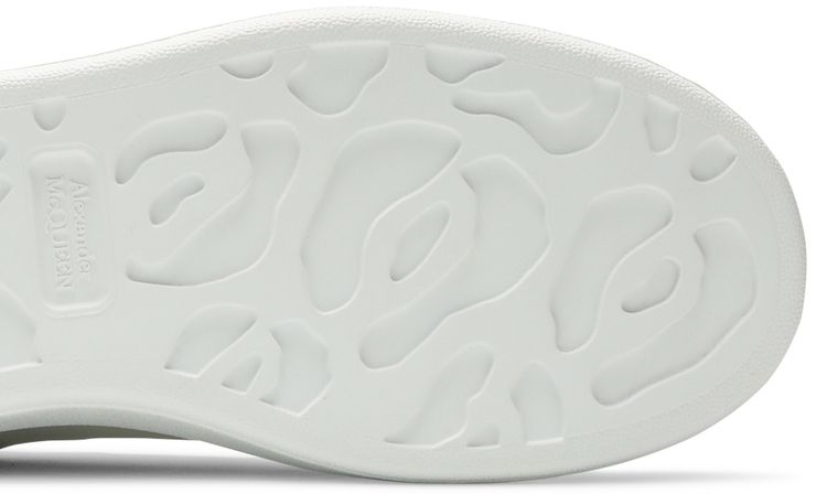 Alexander McQueen Oversized Sneaker White Iron