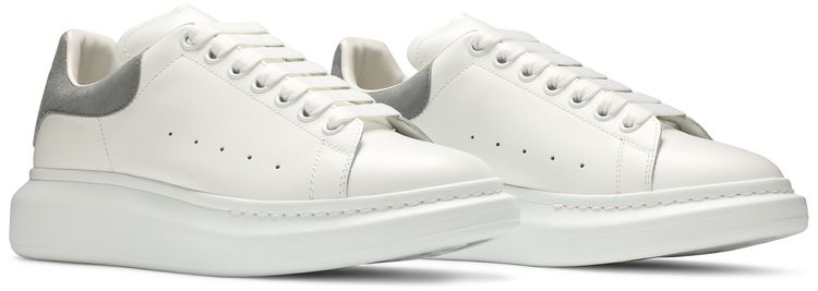 Alexander McQueen Oversized Sneaker White Iron