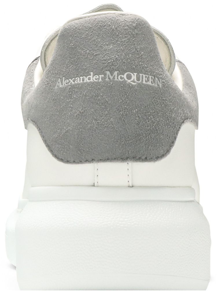 Alexander McQueen Oversized Sneaker White Iron