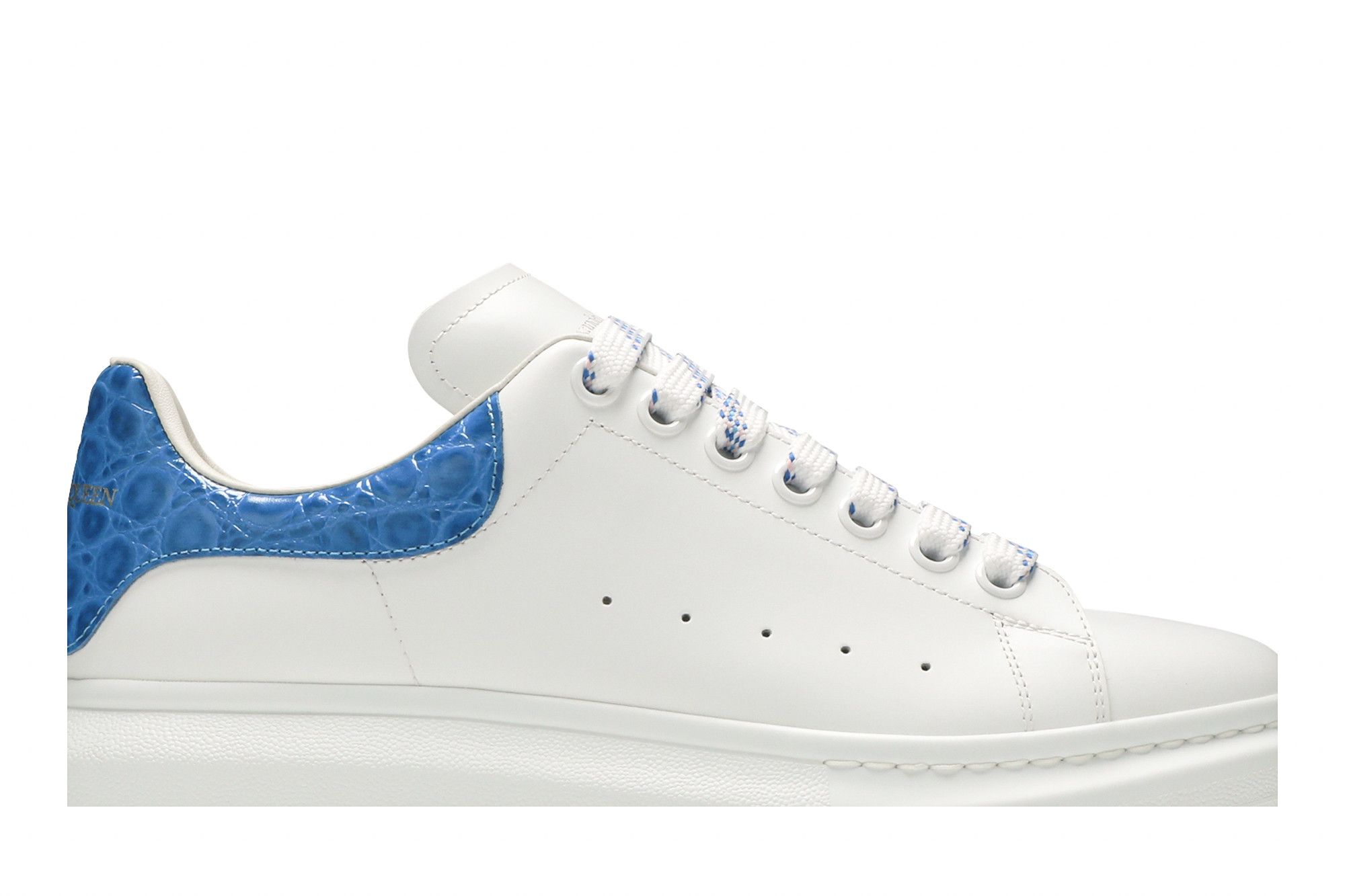 White and blue alexander mcqueen's discount