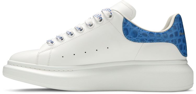 Alexander McQueen Oversized Sneaker Ultramarine Crocodile