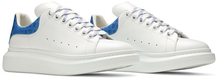 Alexander McQueen Oversized Sneaker Ultramarine Crocodile