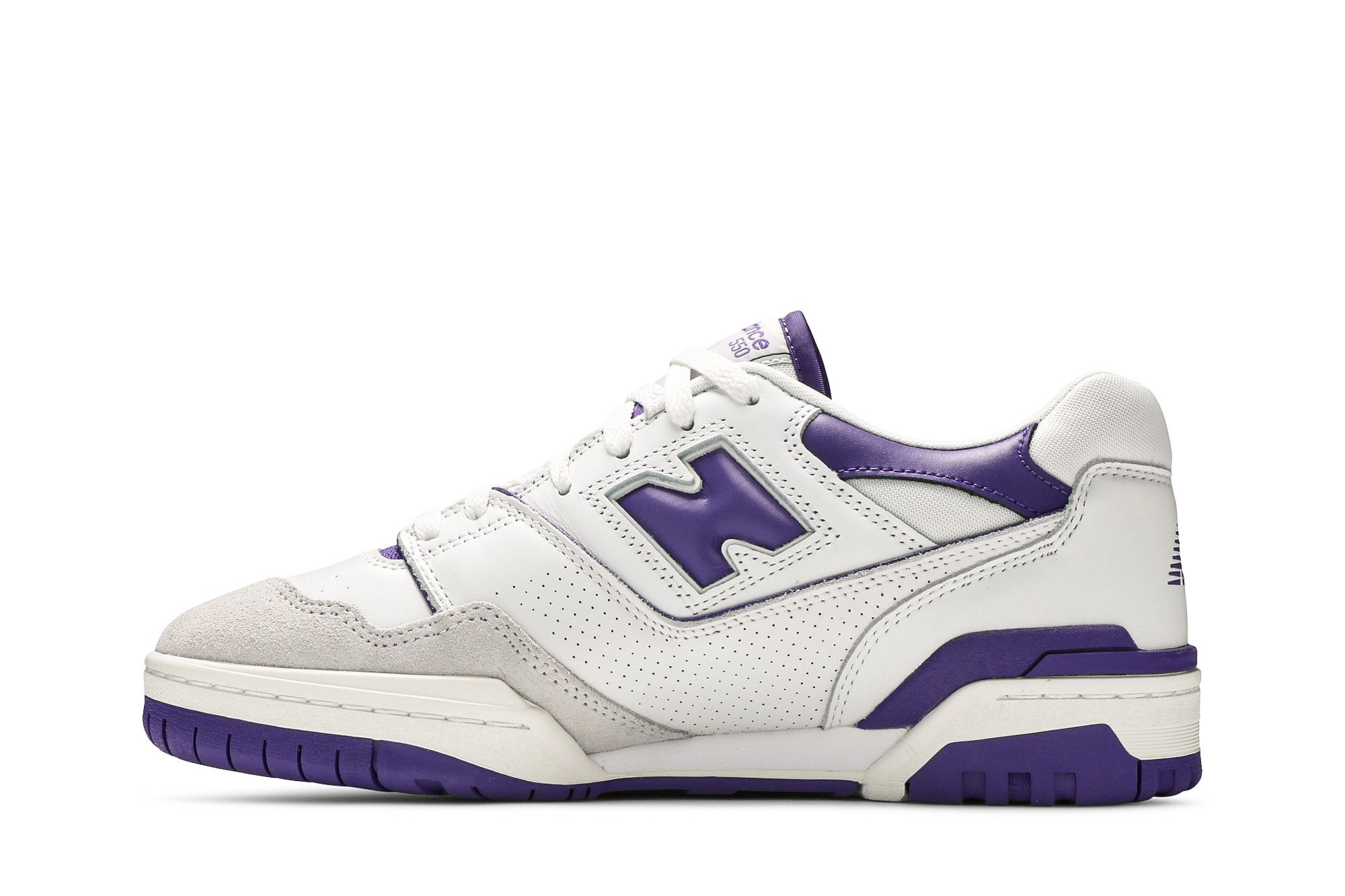 Purple and white new balance online