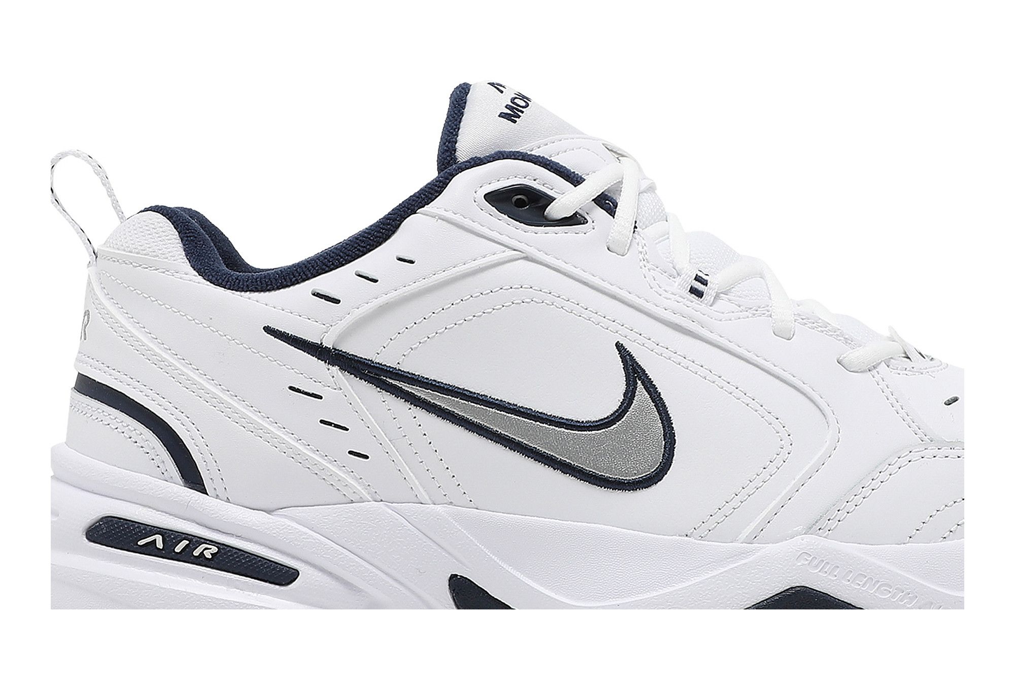 Buy Air Monarch IV White Navy 415445 102 GOAT