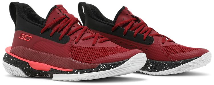 Under Armour Curry 7 GS Red Cordova