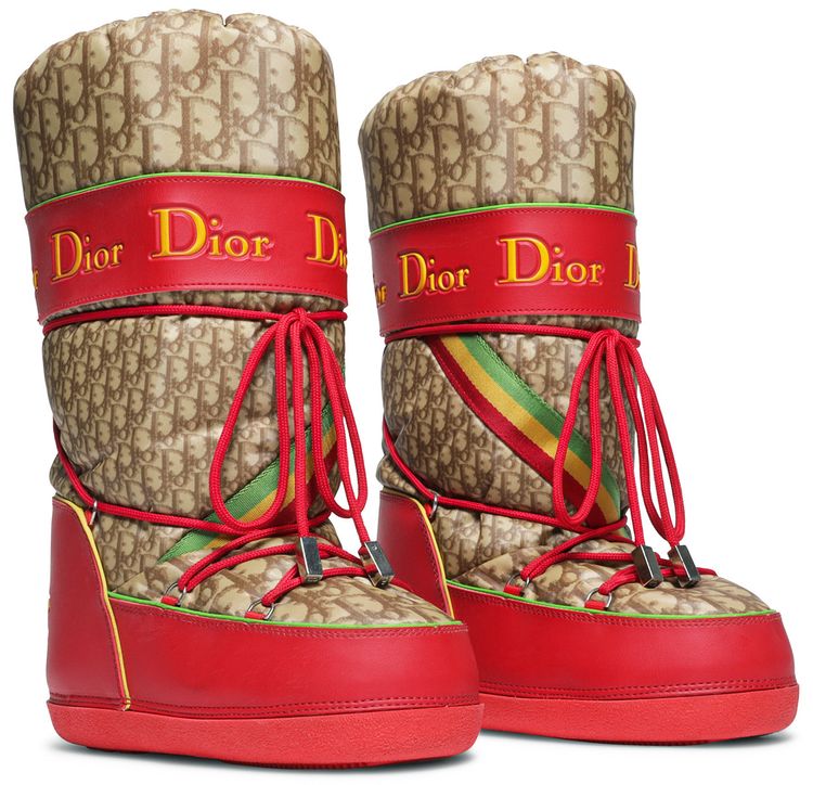 Dior Diorissimo Moon Boot Rasta Collection
