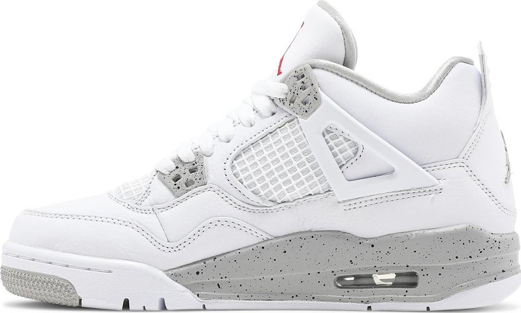 Air Jordan 4 Retro GS White Oreo