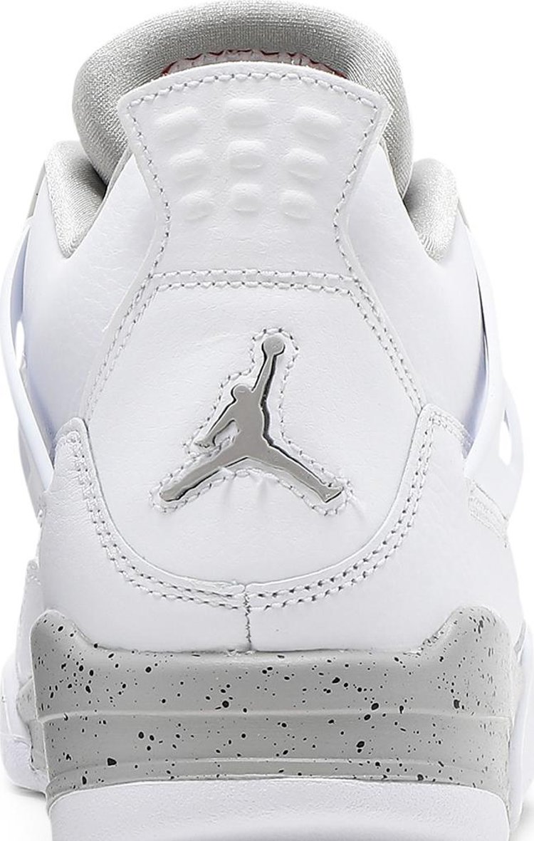 Air Jordan 4 Retro GS White Oreo