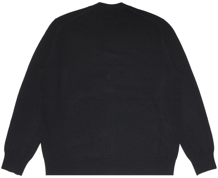 Acne Studios V Neck Cardigan Black