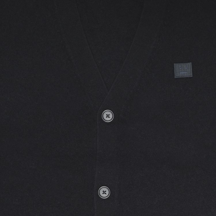 Acne Studios V Neck Cardigan Black