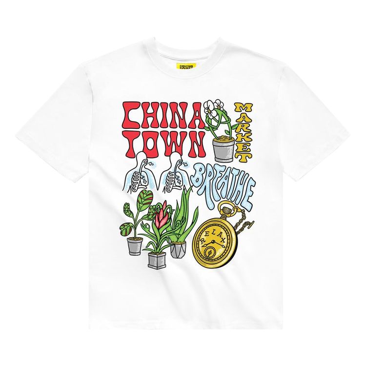 Chinatown Market Time Lord Tee White