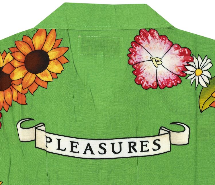 Pleasures Heart Button Down Green