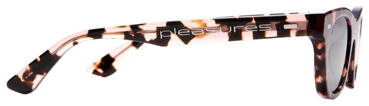 Pleasures Method Sunglasses Pink Tortoise