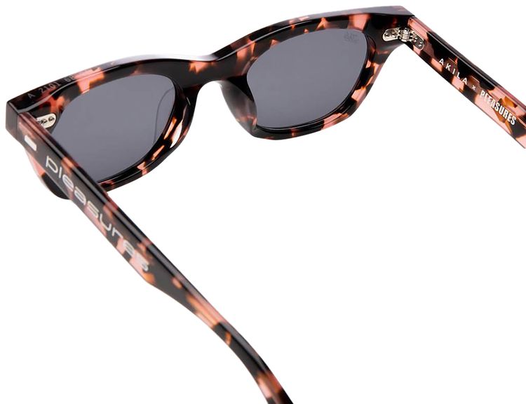Pleasures Method Sunglasses Pink Tortoise