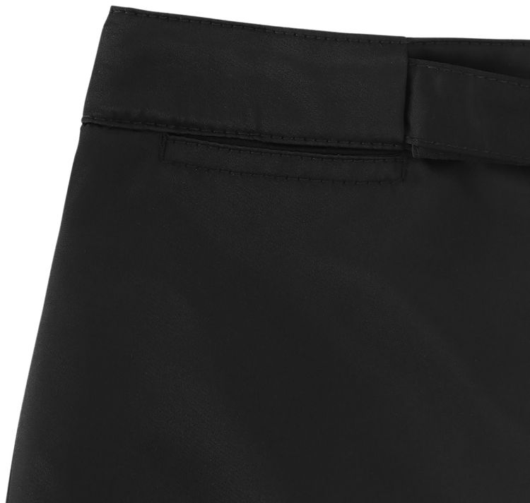 1017 ALYX 9SM Buckle Nylon Satin Skirt Black