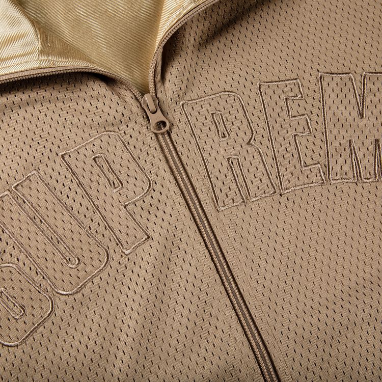 Supreme Mesh Warm Up Top Tan