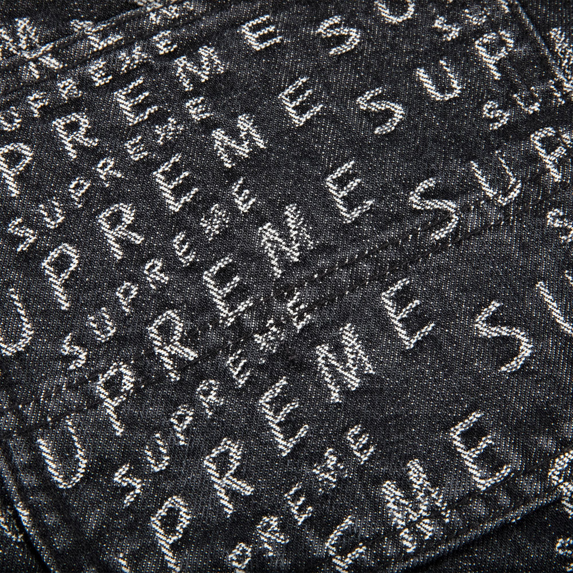 Supreme - Warp Jacquard Logos Denim Shirt 緑L シュプリーム - ワープ ジャカード ロゴ デニム シャツ  2021SS｜し