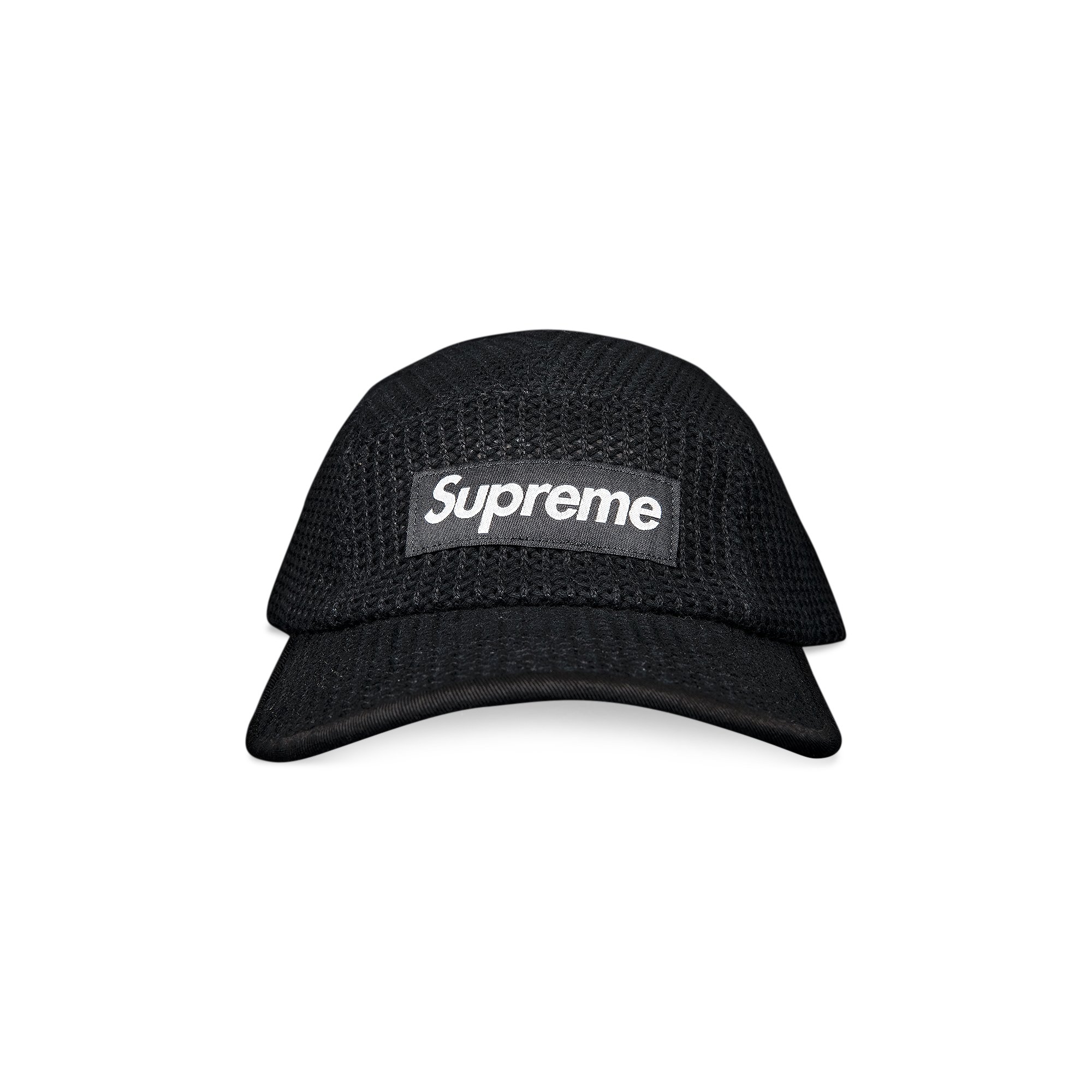 Supreme String Camp Cap 'Black'