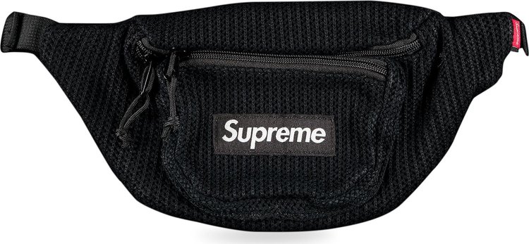 Supreme String Waist Bag - Black