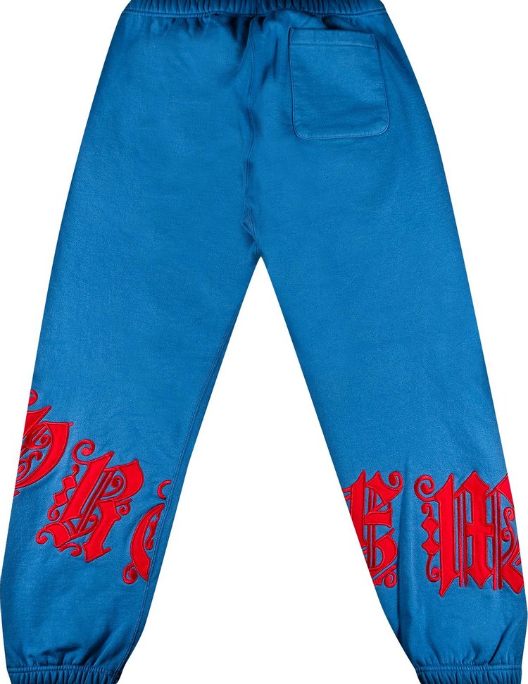 Supreme Old English Wrap Sweatpant Pale Royal