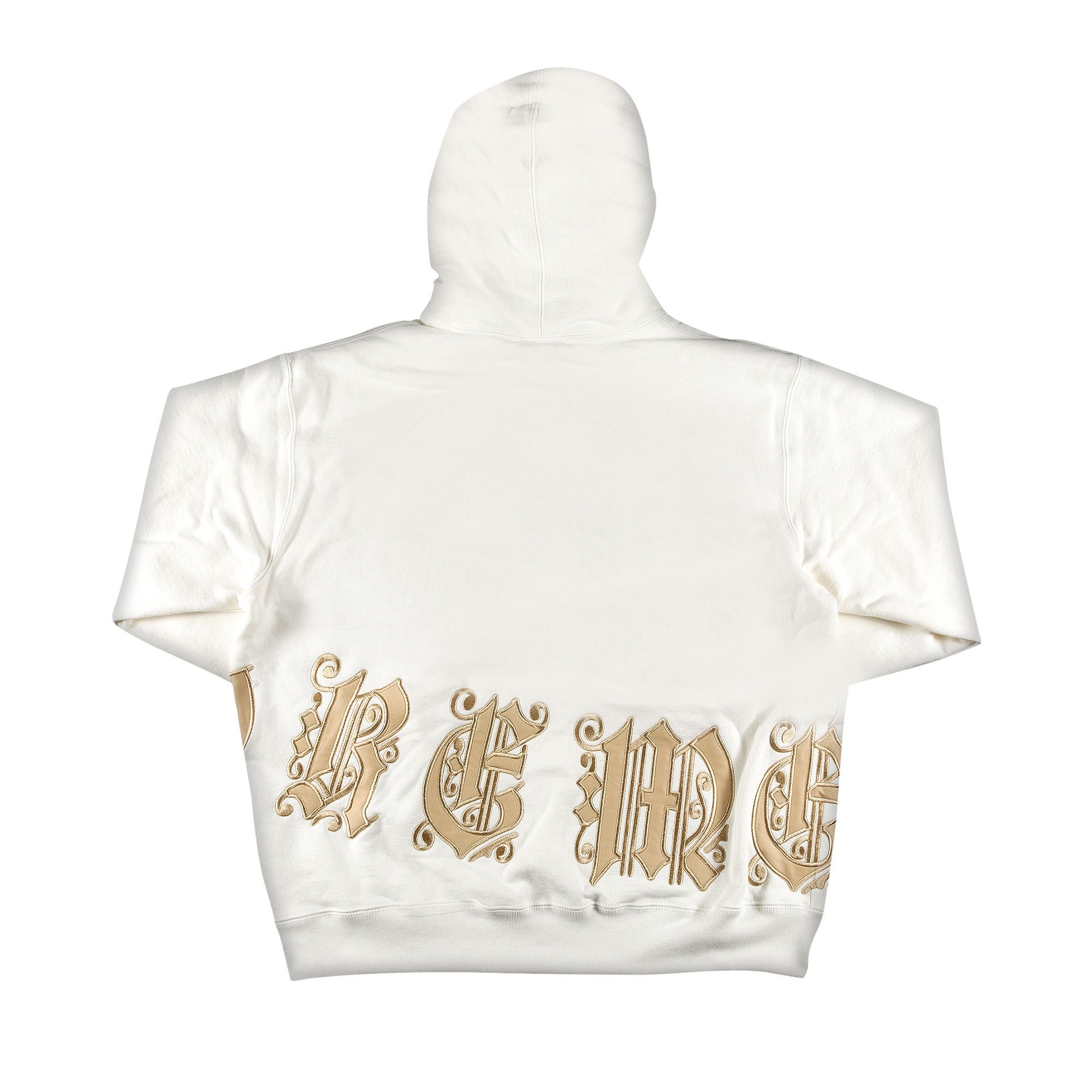 Buy Supreme Old English Wrap Hooded Sweatshirt 'White' - SS21SW27