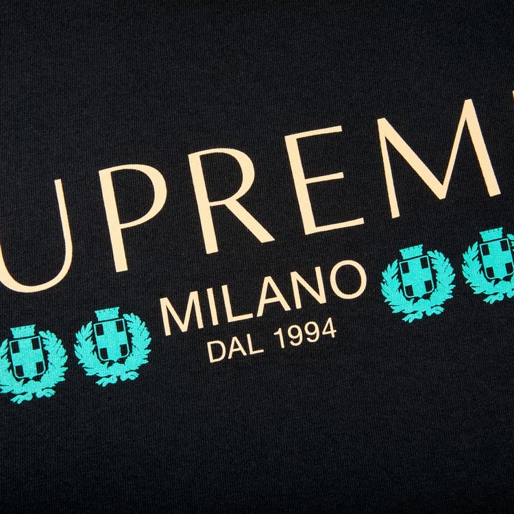 Supreme Milano Tee Black