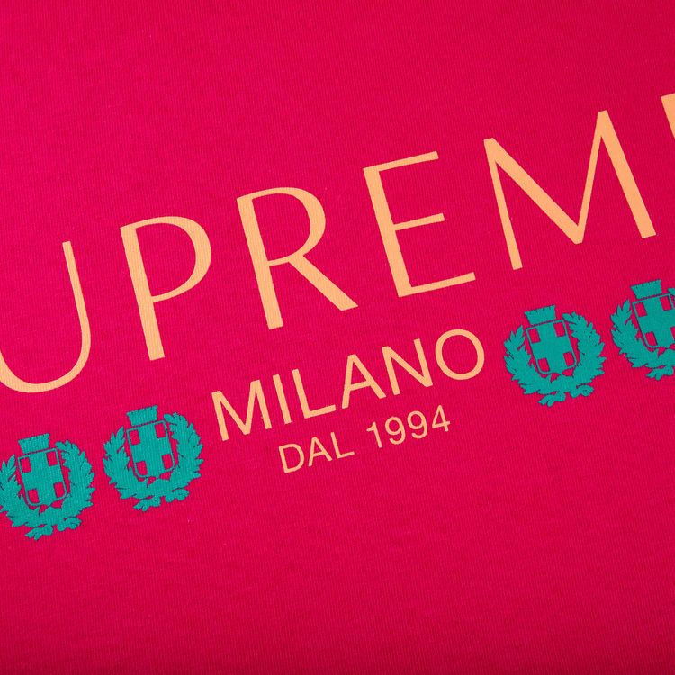 Supreme Milano Tee Pink