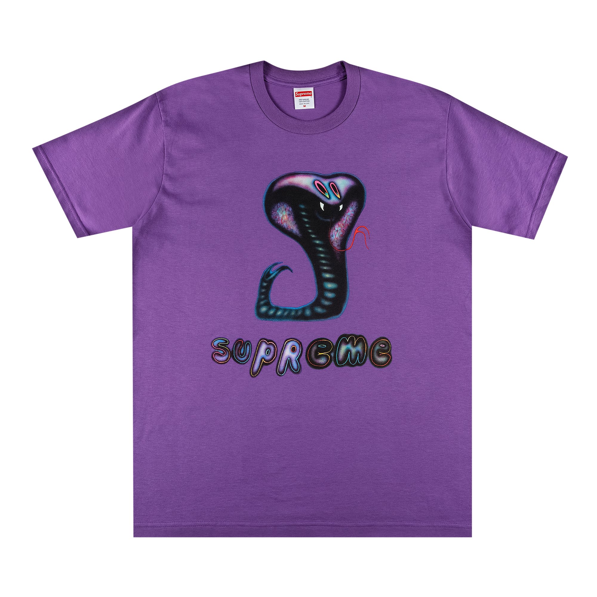 Supreme Snake Tee 'Purple'