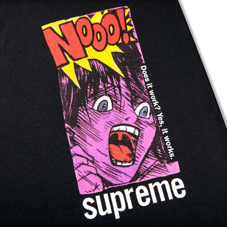Supreme Does It Work Tee Black