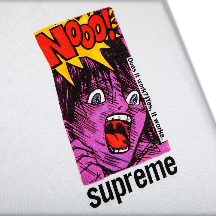 Supreme Does It Work Tee White