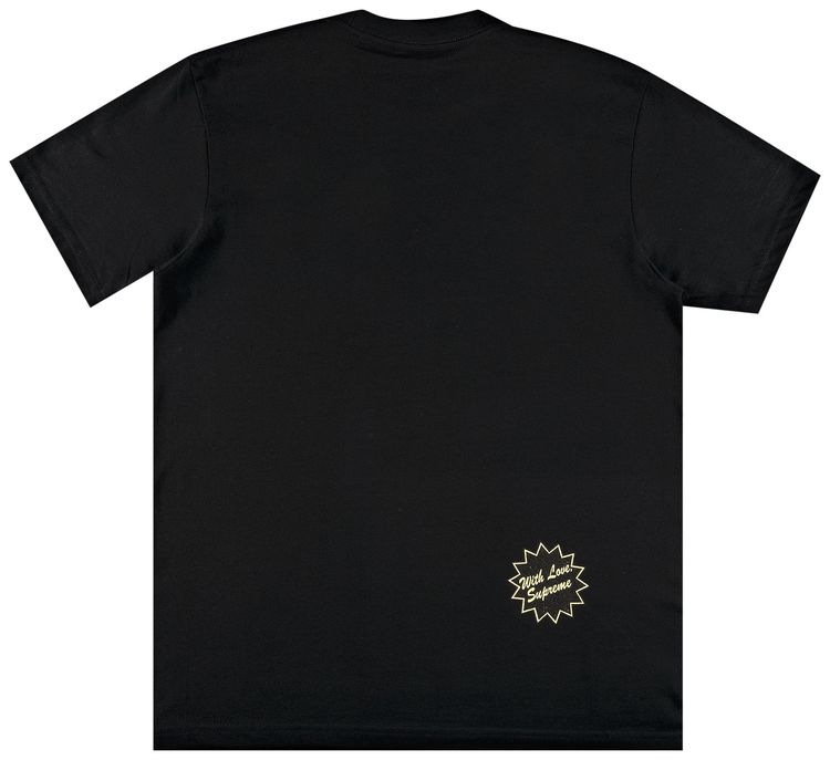 Supreme x Jamie Reid Anarchy Tee Black
