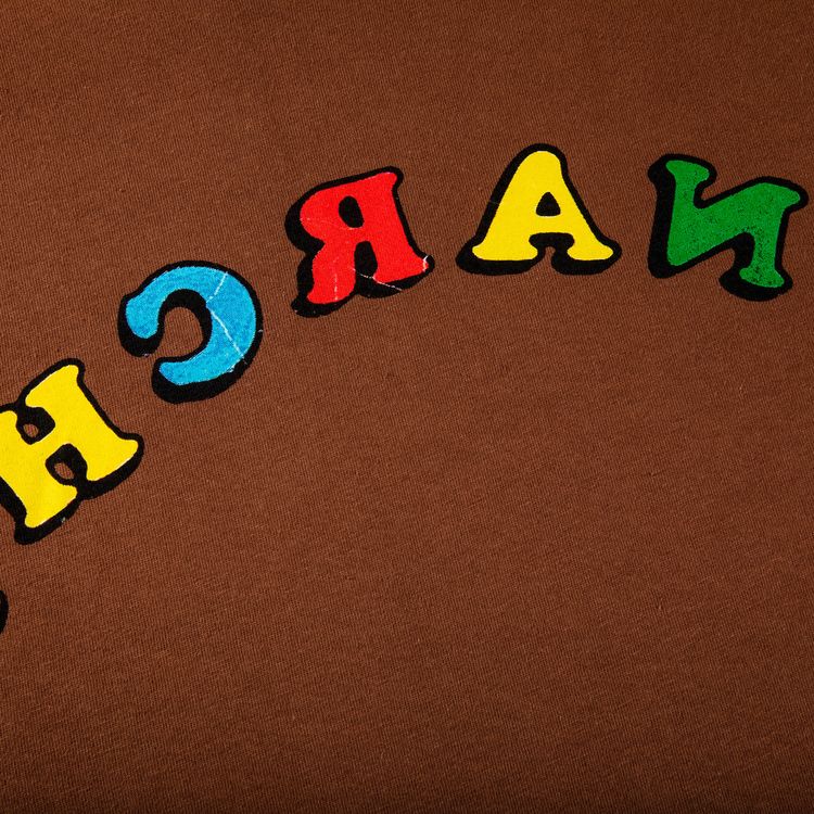 Supreme x Jamie Reid Anarchy Tee Brown