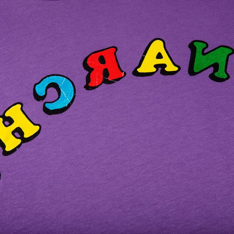 Supreme x Jamie Reid Anarchy Tee Purple