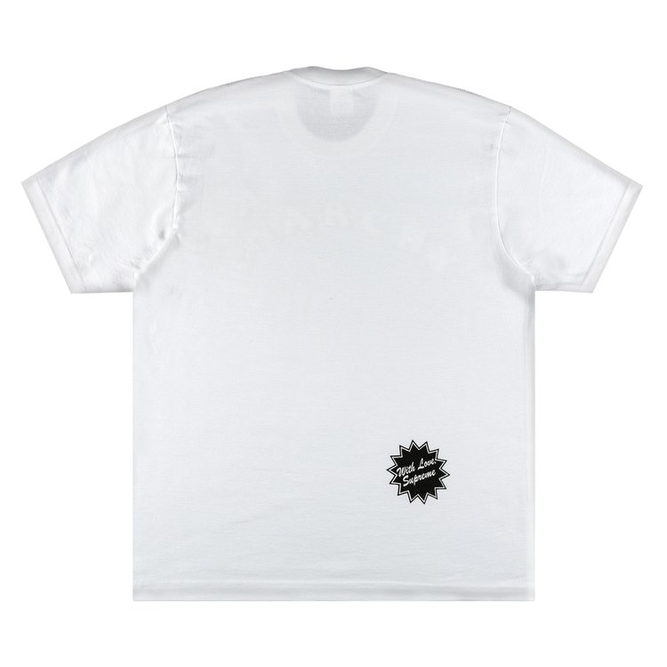 Supreme x Jamie Reid Anarchy Tee White