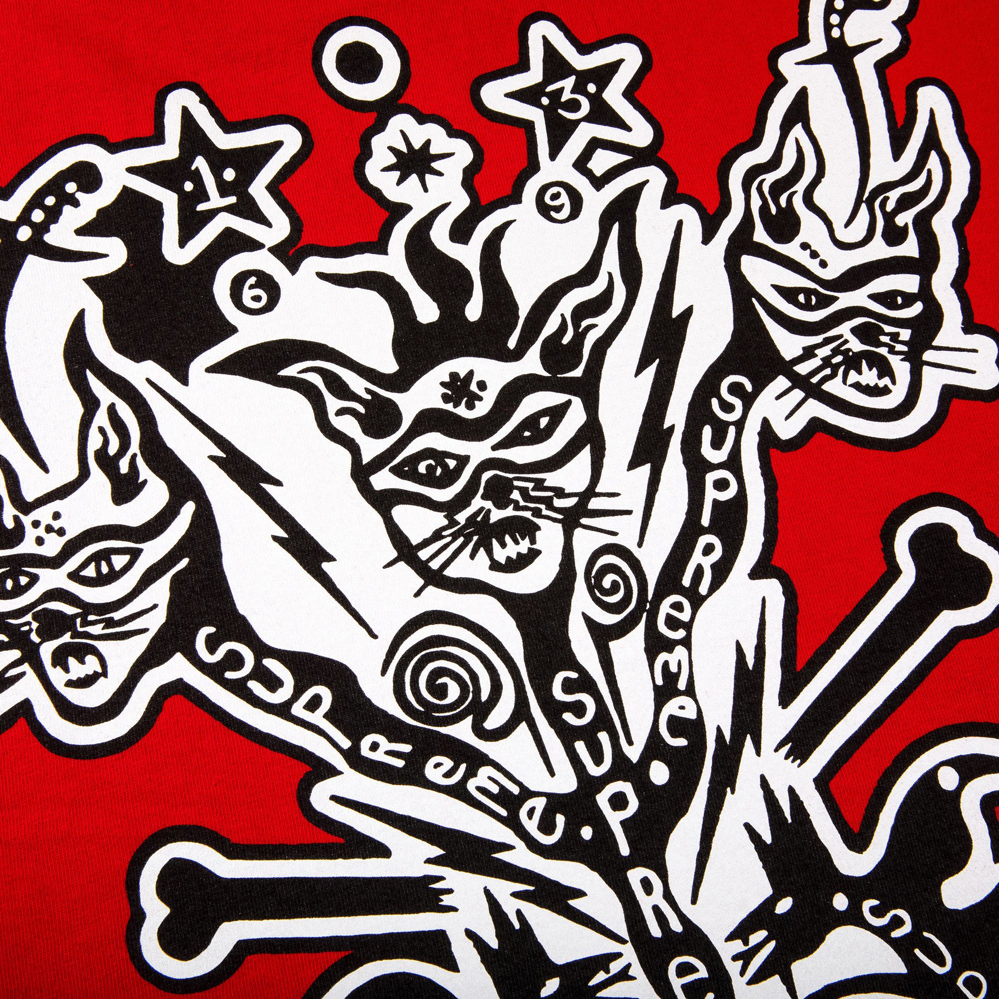 Buy Supreme Clayton Patterson Long-Sleeve Tee 'Red