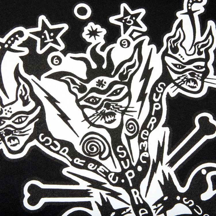 Supreme Clayton Patterson Long Sleeve Tee Black