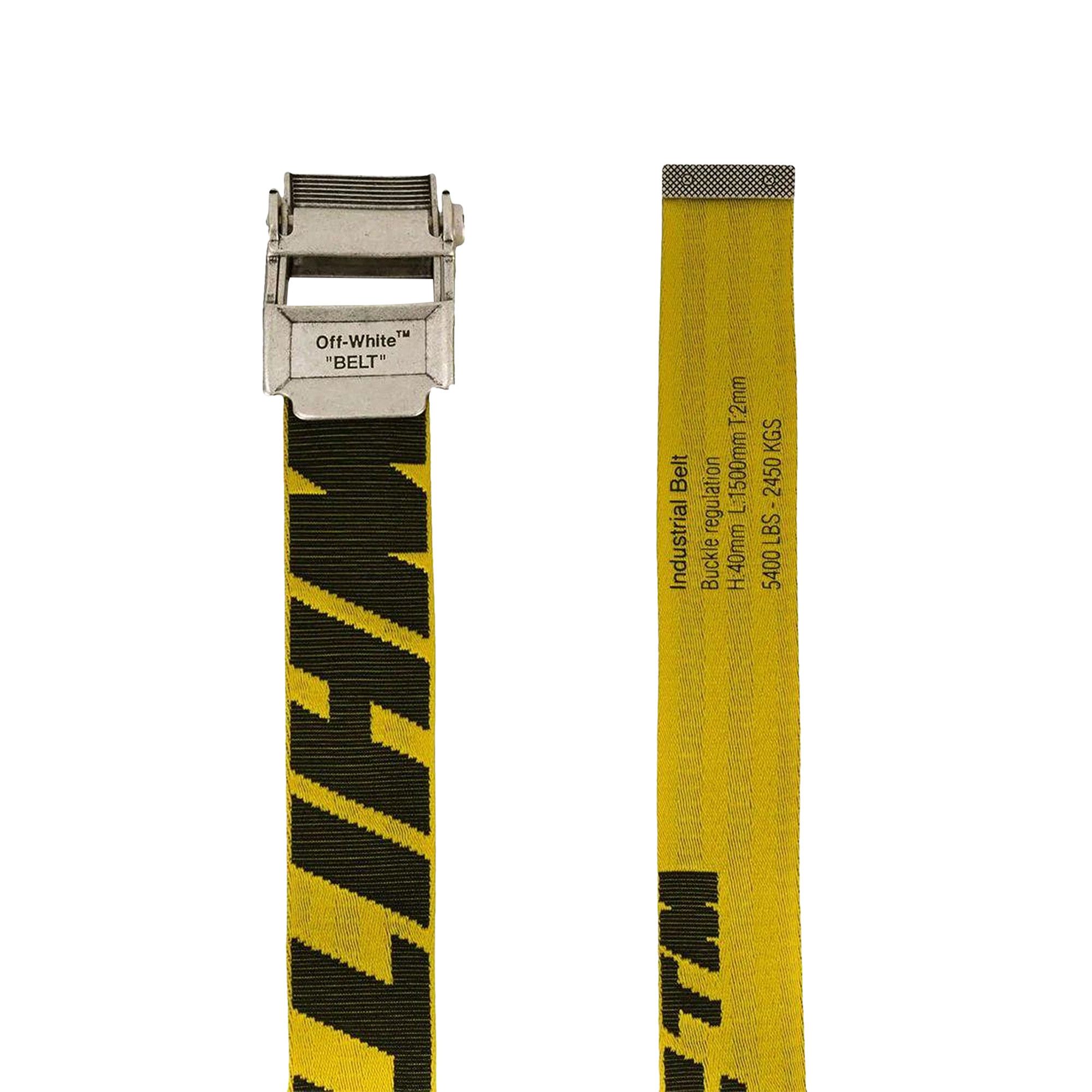 Off White 2.0 Industrial Belt 40 Mm Yellow